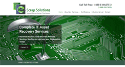 Desktop Screenshot of escraprecycling.com